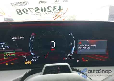 2025 Cadillac Ct5-V V-Series Blackwing Rwd z USA, uszkodzony, nr VIN 1G6D35R60S0810411